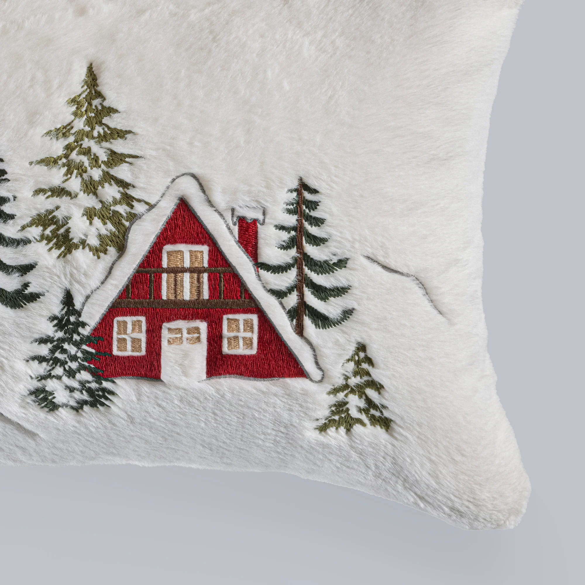 Christmas Village Cushion Cover