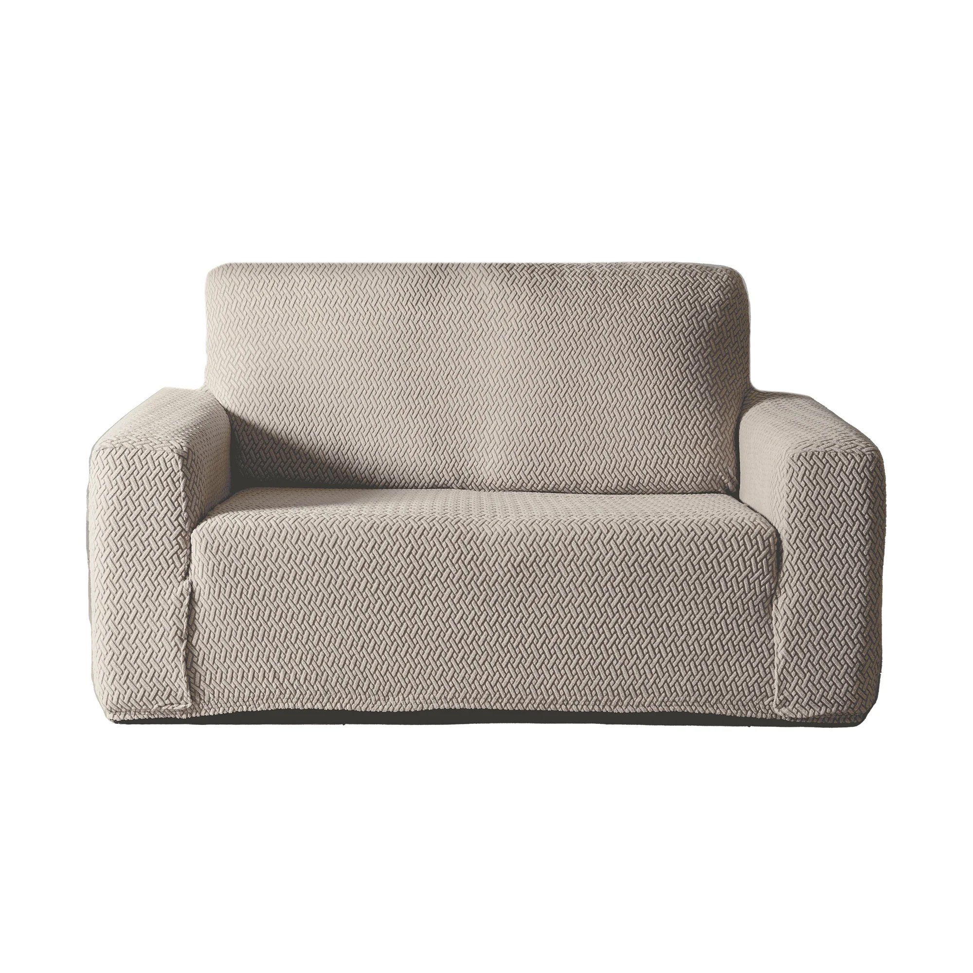 Niza Greige Armchair Cover