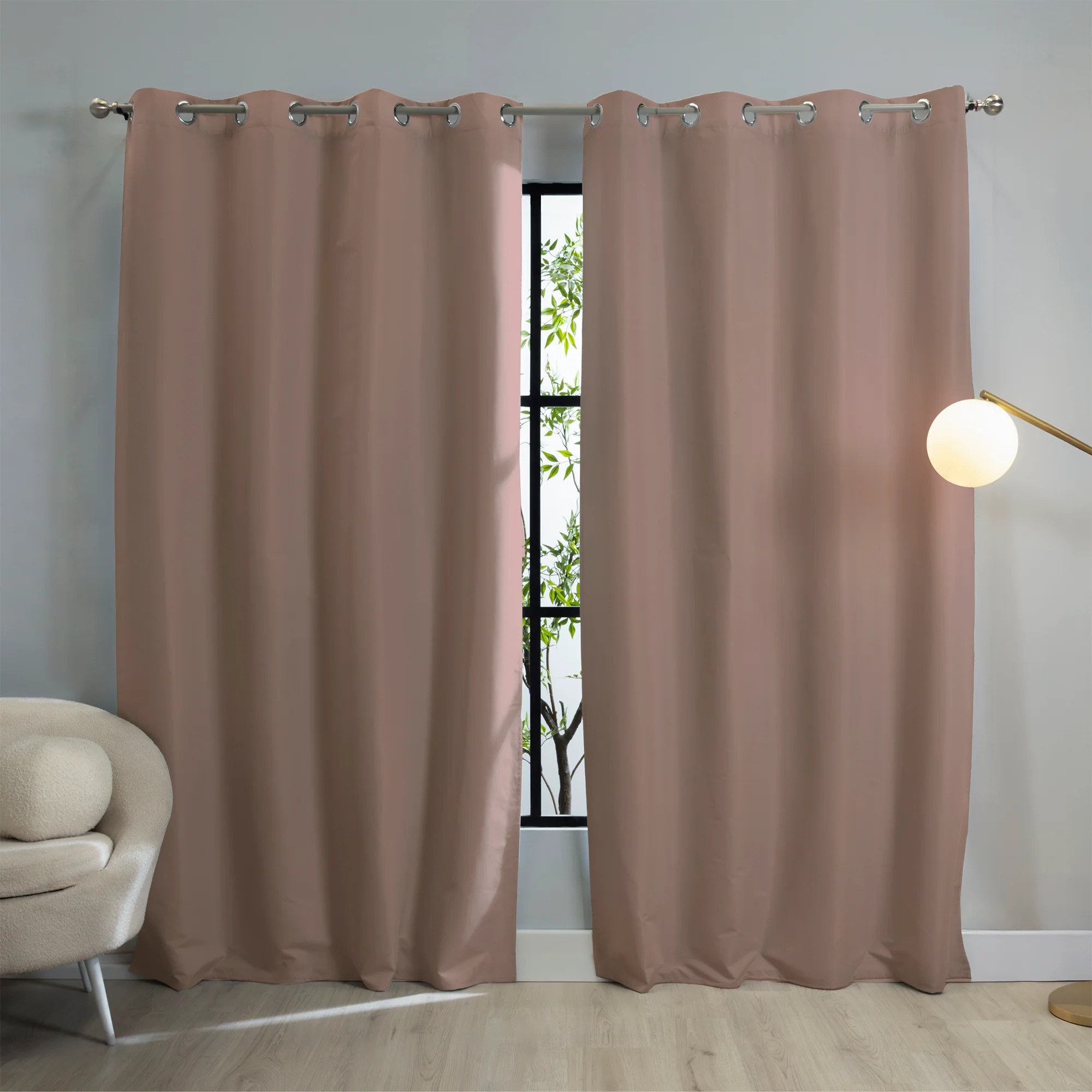 Pink Catania Blackout Curtains