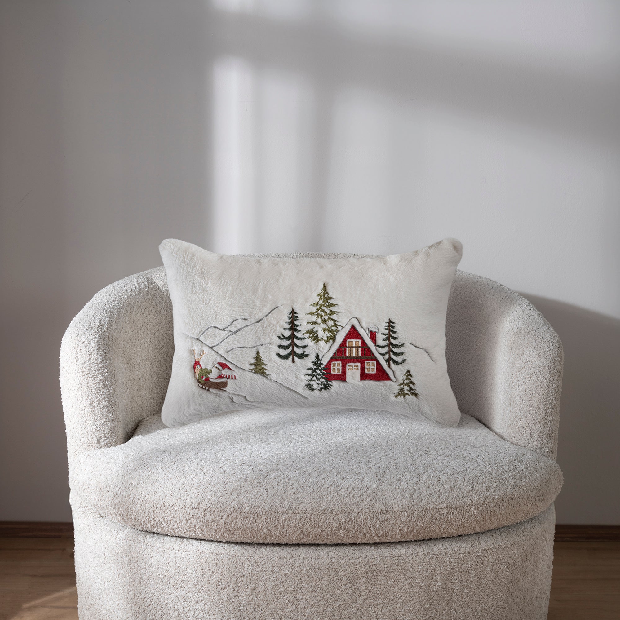 Christmas Village Cushion Cover