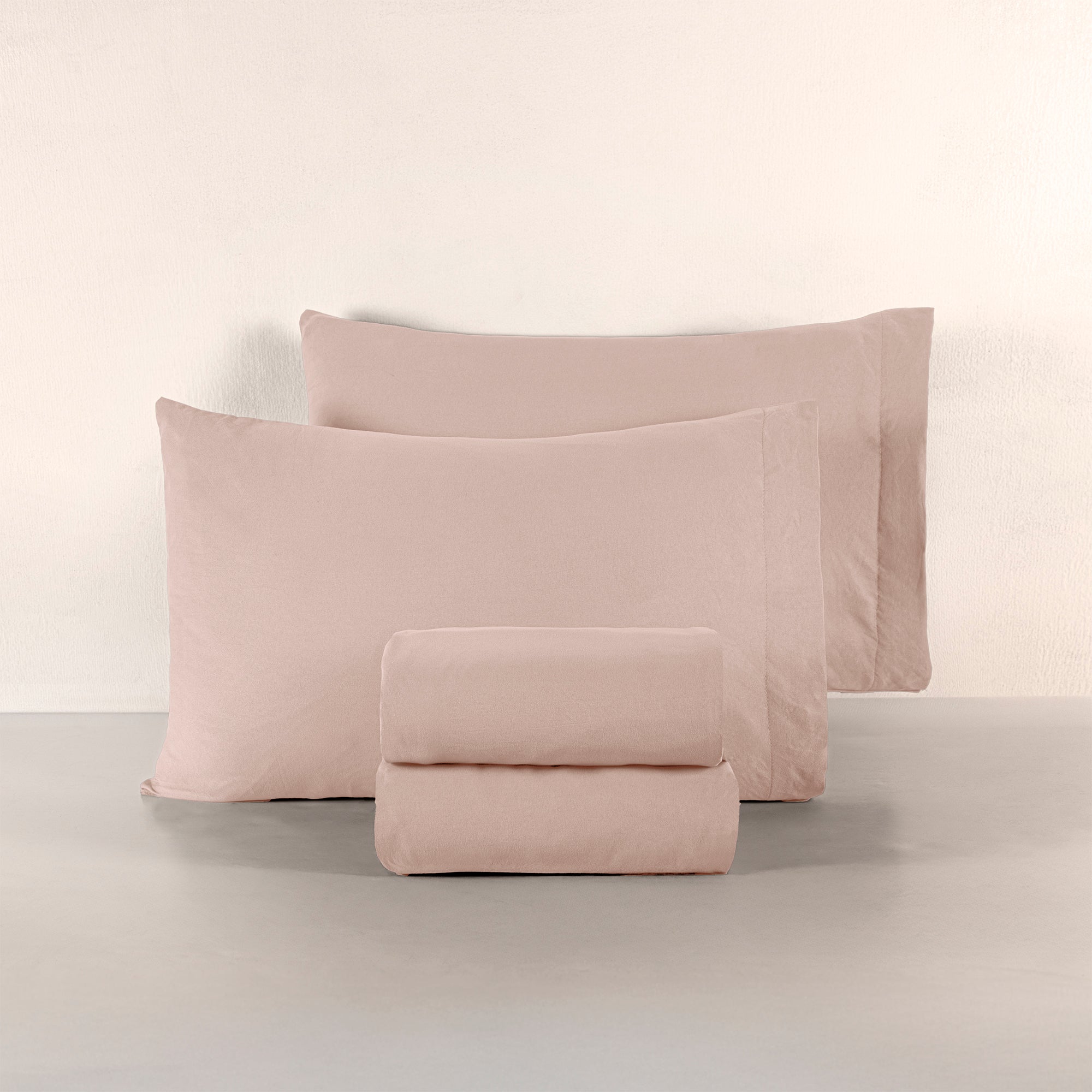 Viasoft Washed Pink Sheets