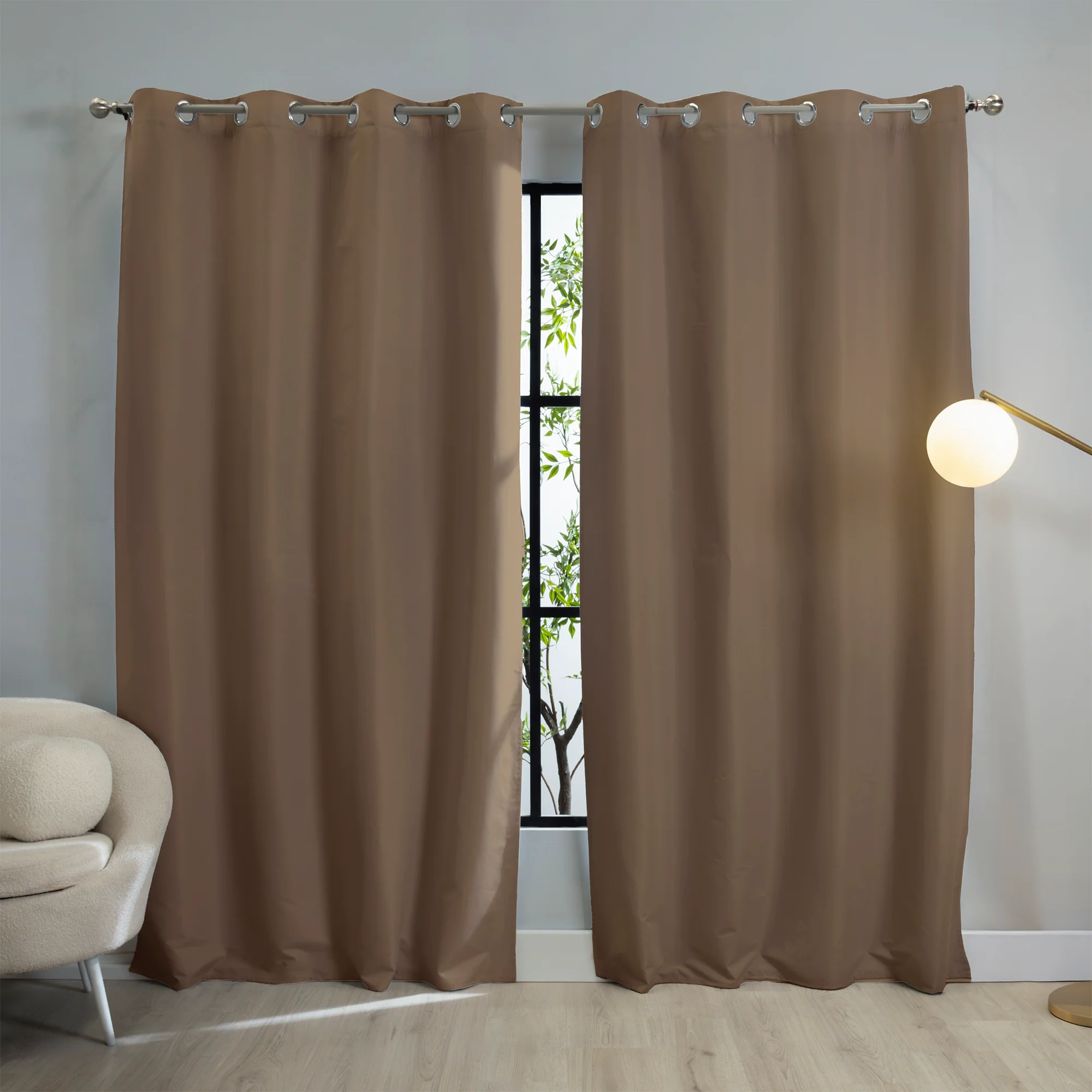Mocha Catania Blackout Curtains