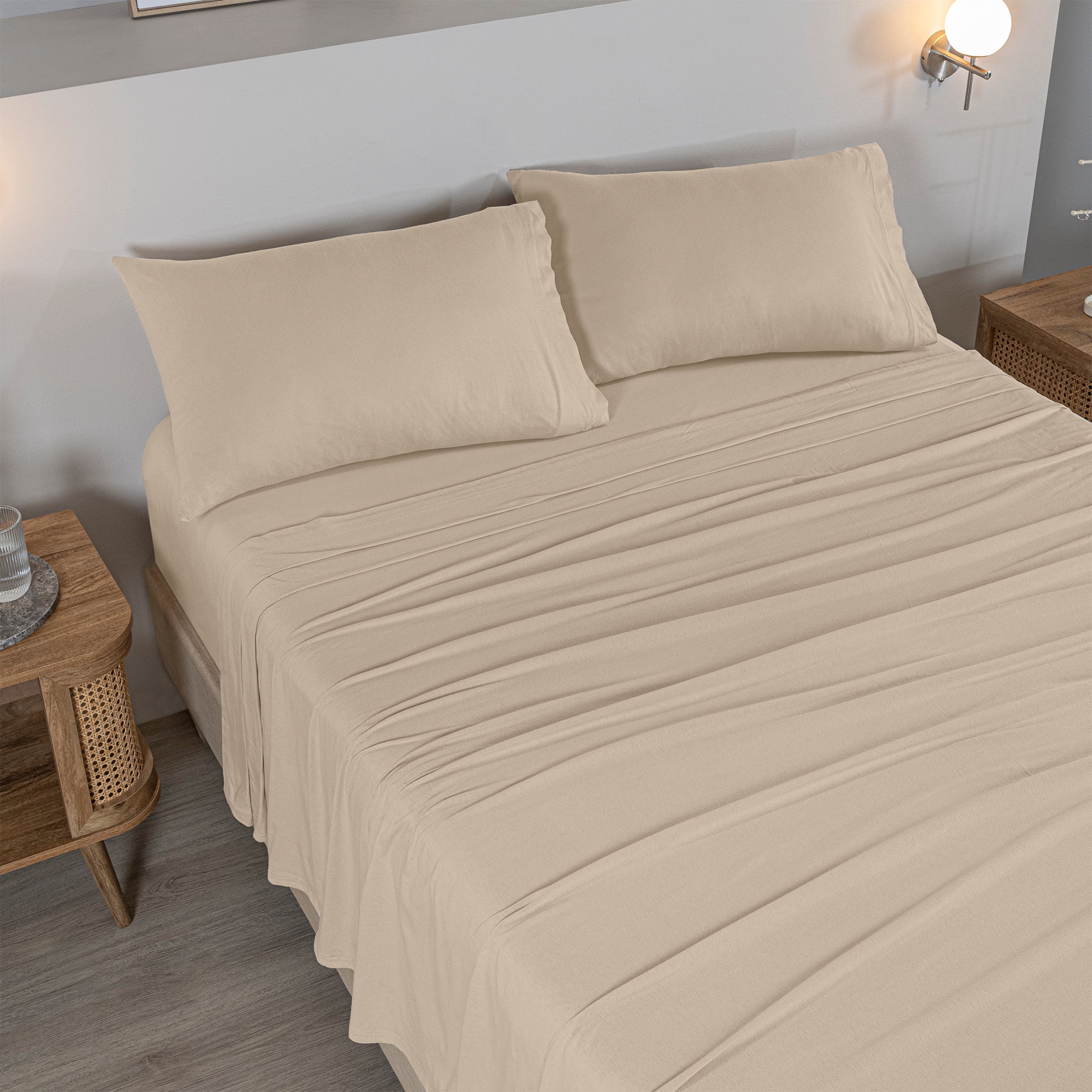 Cream T-shirt Sheets