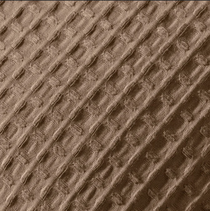 Funda de cojín Waffle Incienso
