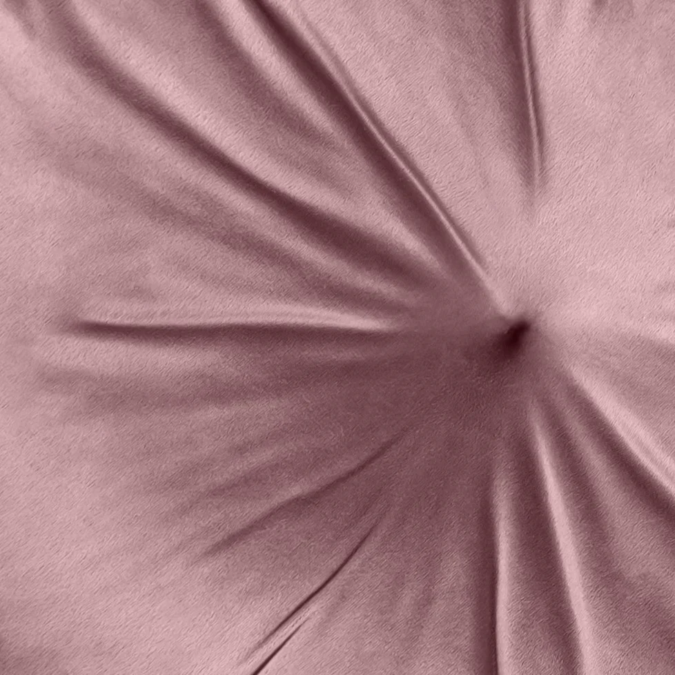 Cojín Circular Velvet Ivory